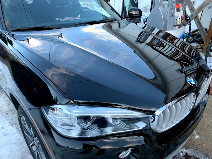 Mirror Like Gloss on Black BMW